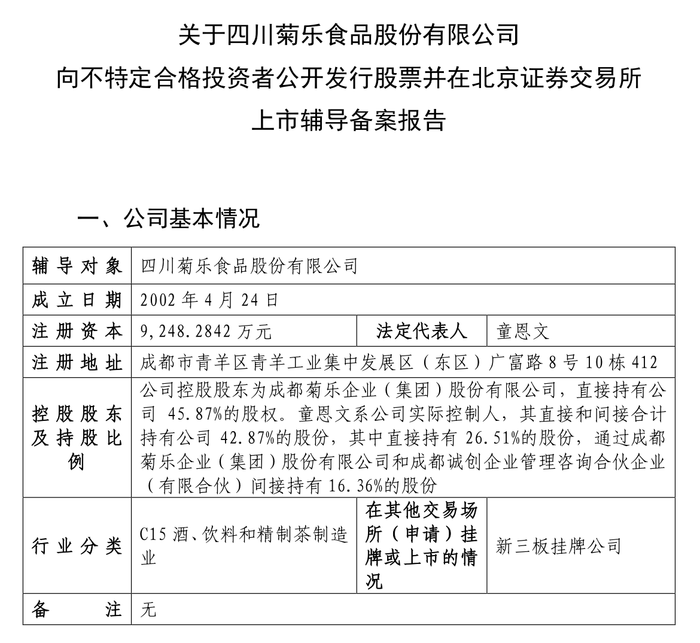IPO屡挫屡战，菊乐股份欲叩北交所大门