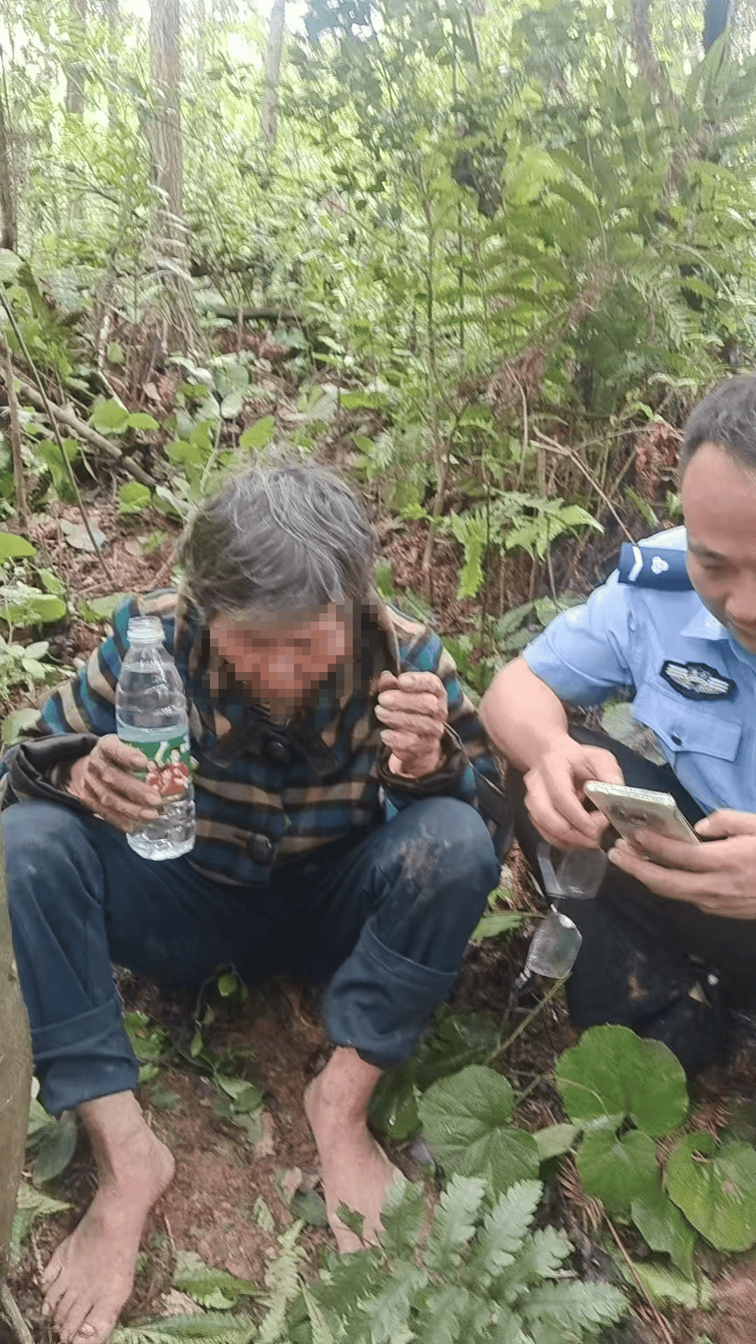 “山上都是吃的！”浏阳74岁老人走失6日奇迹生还！家人：找到时她还提醒我们别滑了