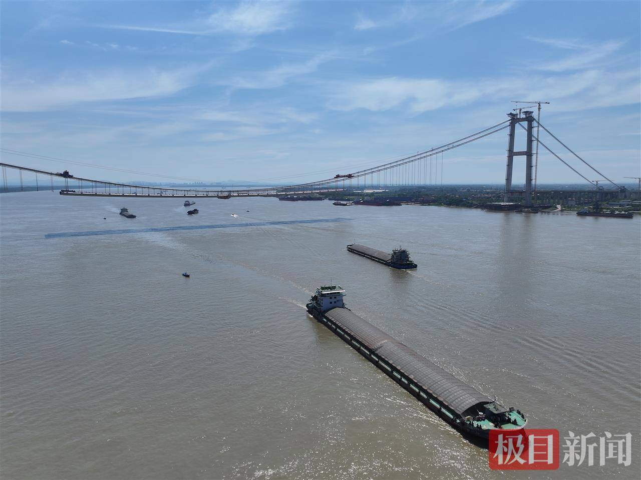为防止鸟儿误撞，武汉双柳长江大桥将建400米长“防护罩”